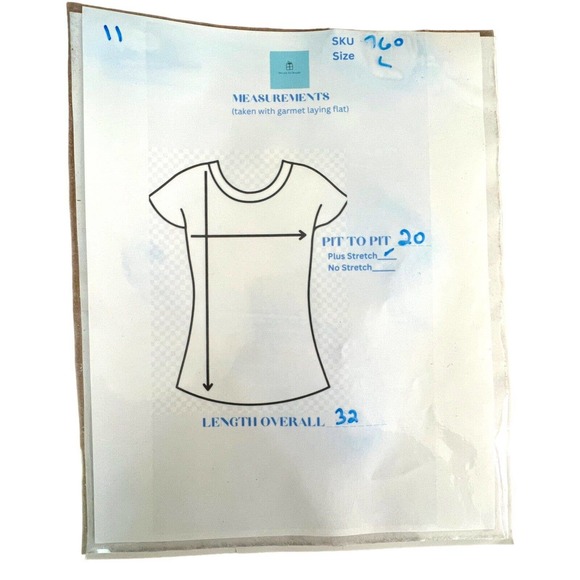 Eileen Fisher. Size Large T Shirt Dress Olive Green Short Sleeve Stretch - Picture 8 of 8